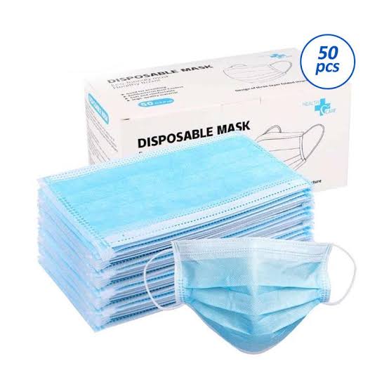 Masker Medis 3-Ply (50pcs)