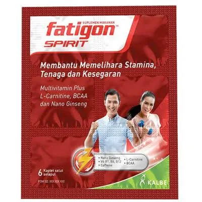 Fatigon Spirit Multivitamin Stamina 6 Kaplet